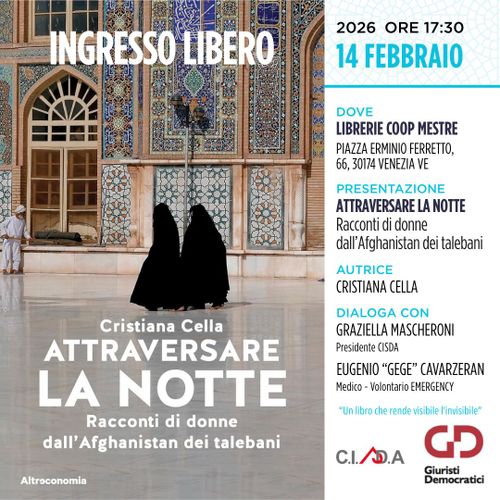 "Attraversare la notte. Racconti di donne dall'Afghanistan dei talebani"
